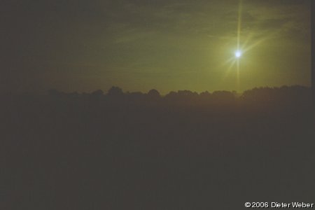 Mond, Wolken, Nebel