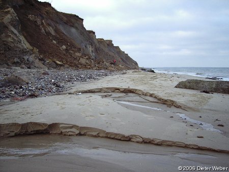 Erosion durch den Bach