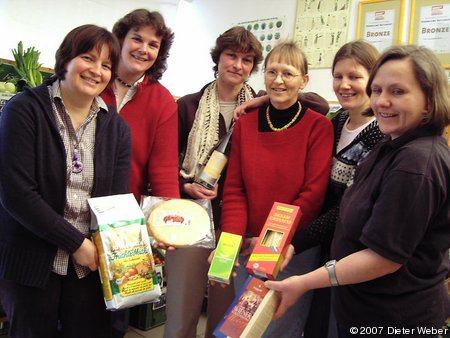 Mitarbeiter und Freunde von Naturkost Kornblume in Kiel-Dietrichsdorf