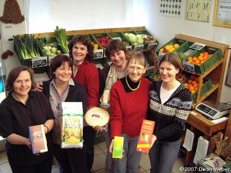 Mitarbeiter und Freunde von Naturkost Kornblume in Kiel-Dietrichsdorf