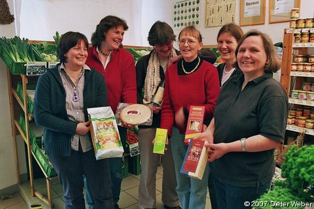 Mitarbeiter und Freunde von Naturkost Kornblume in Kiel-Dietrichsdorf