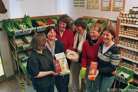 Mitarbeiter und Freunde von Naturkost Kornblume in Kiel-Dietrichsdorf