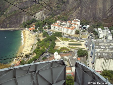 Talstation der Seilbahn zum Pão de Açúcar