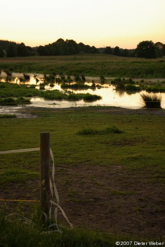 Abend an der Pohnsdorfer Stauung