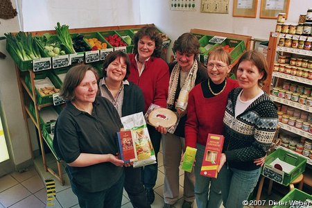 Mitarbeiter und Freunde von Naturkost Kornblume in Kiel-Dietrichsdorf